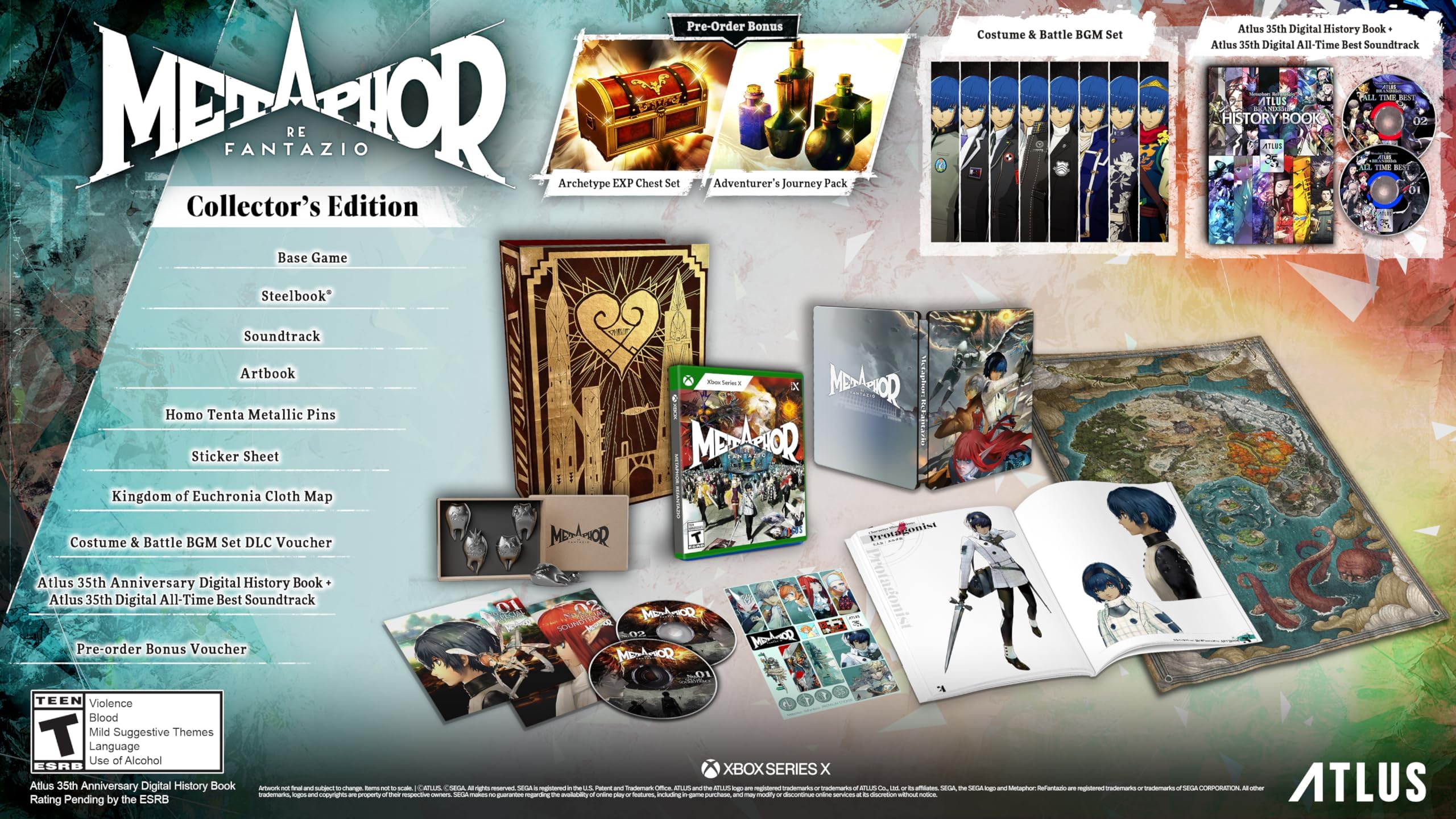 Metaphor: ReFantazio Collector's Edition - Xbox Series X