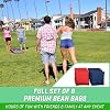 GoSports Portable Cornhole Sets, 8 Styles – Choose 4 x 2 ft or 3 x 2 ft - Boards Include 8 Bean Bags, Travel Case, and Game Rules