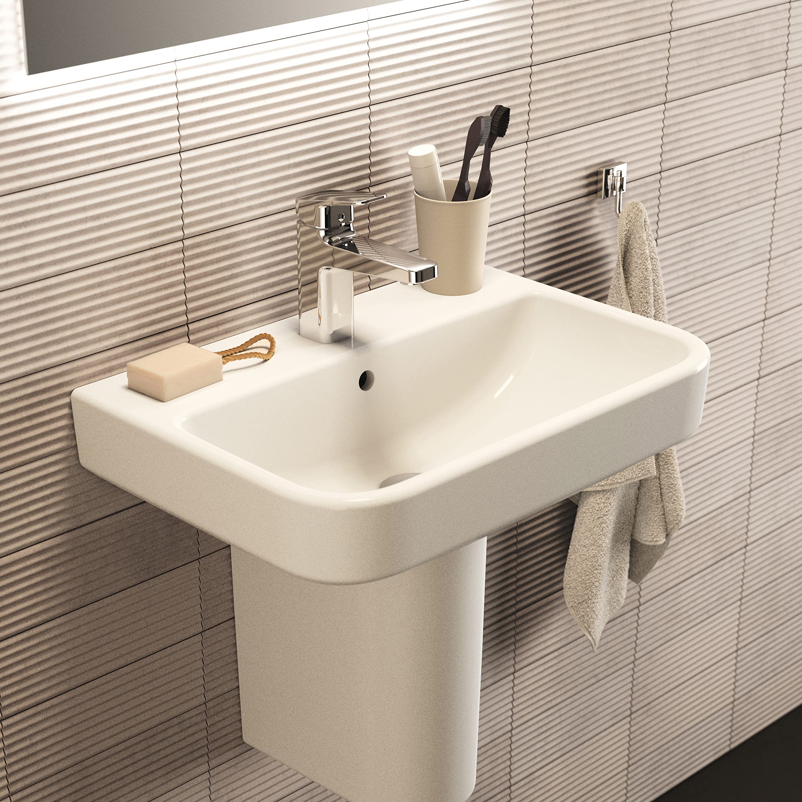 Ideal Standard - i.life S, Semicolonna 170x265x340mm, Bianco
