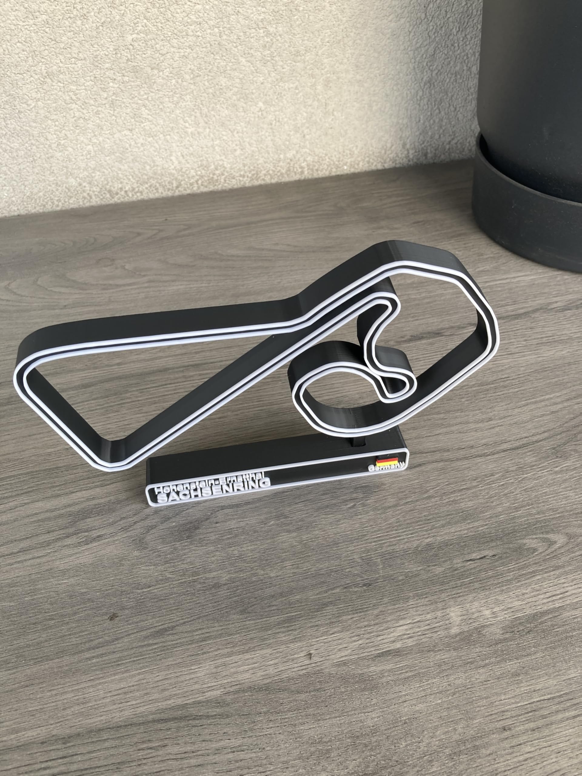 Circuit de Sachsenring, Maquette de Circuit de Course 3D, Décoration Automobile