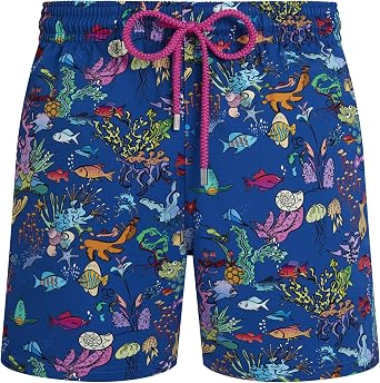 Stretch Short Swim Shorts Aquarium