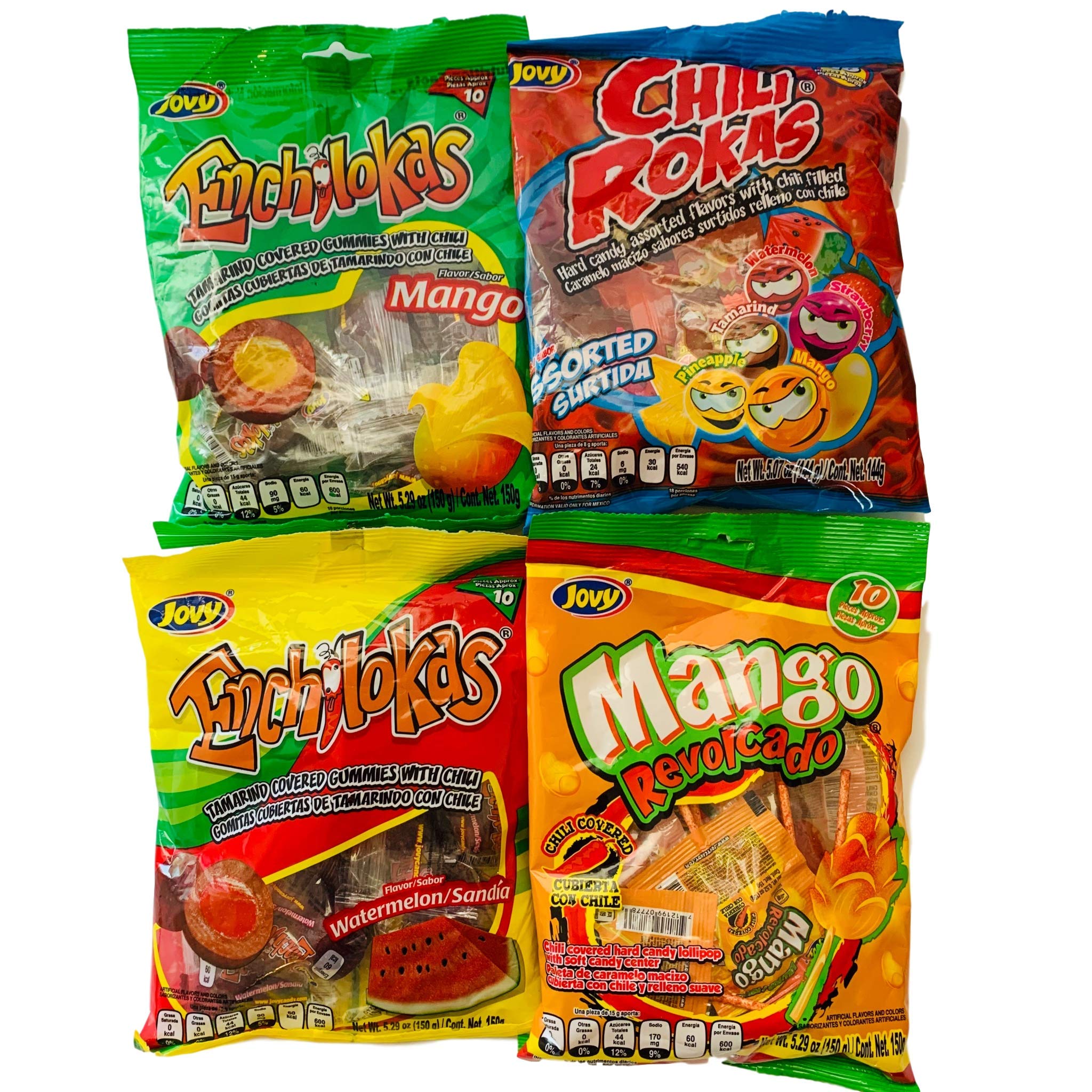 Buy Jovy Mexican Candy Assorted Candy Variety Pack! Assorted Flavors Of