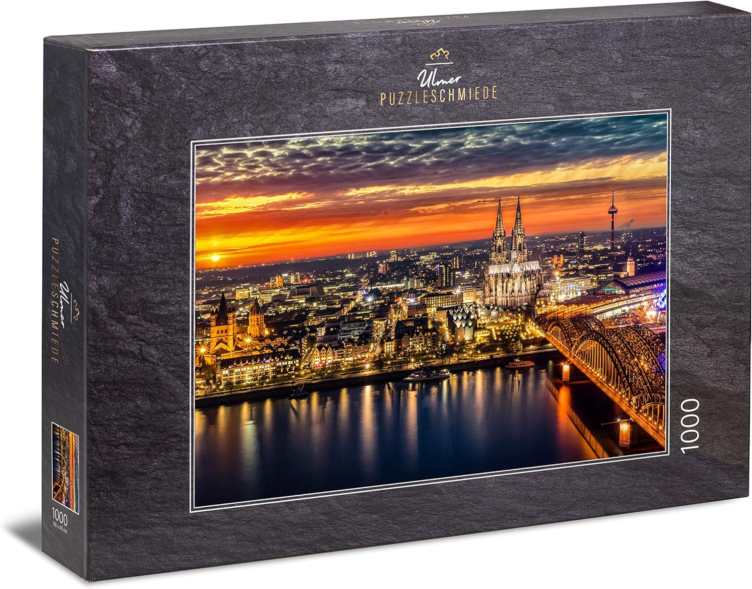 Ulmer Puzzleschmiede Puzzle Cologne Puzzle 1000 pièces La Vieille