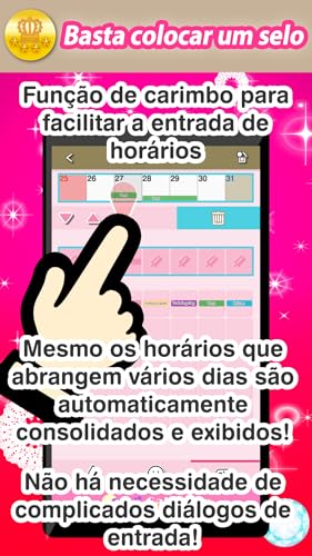 Brasil 2024 Cawaii Calendário para Fire tablet