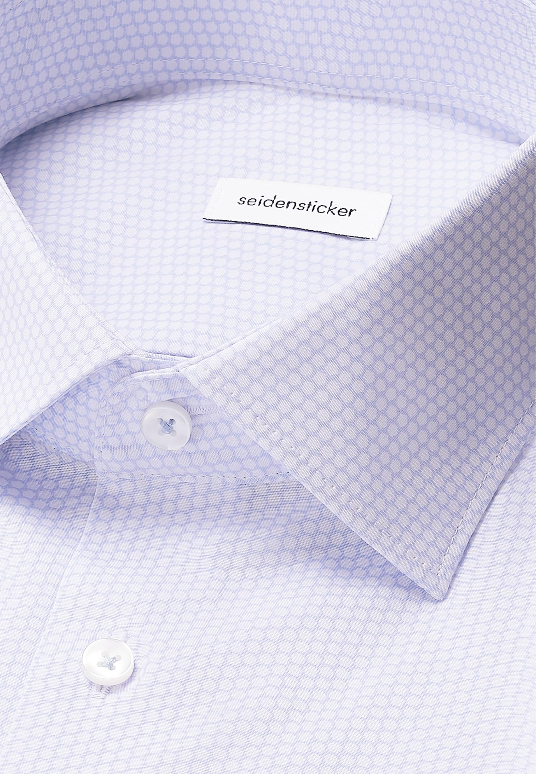 Seidensticker Herren Slim Fit Langarm Business-Hemd Hemd (1er Pack)