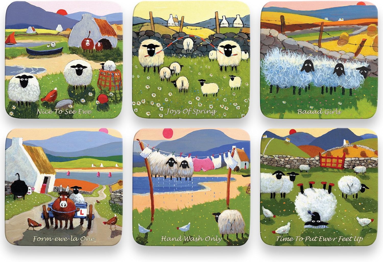 Thomas Joseph - Set of 6 Coasters (Edition 2)