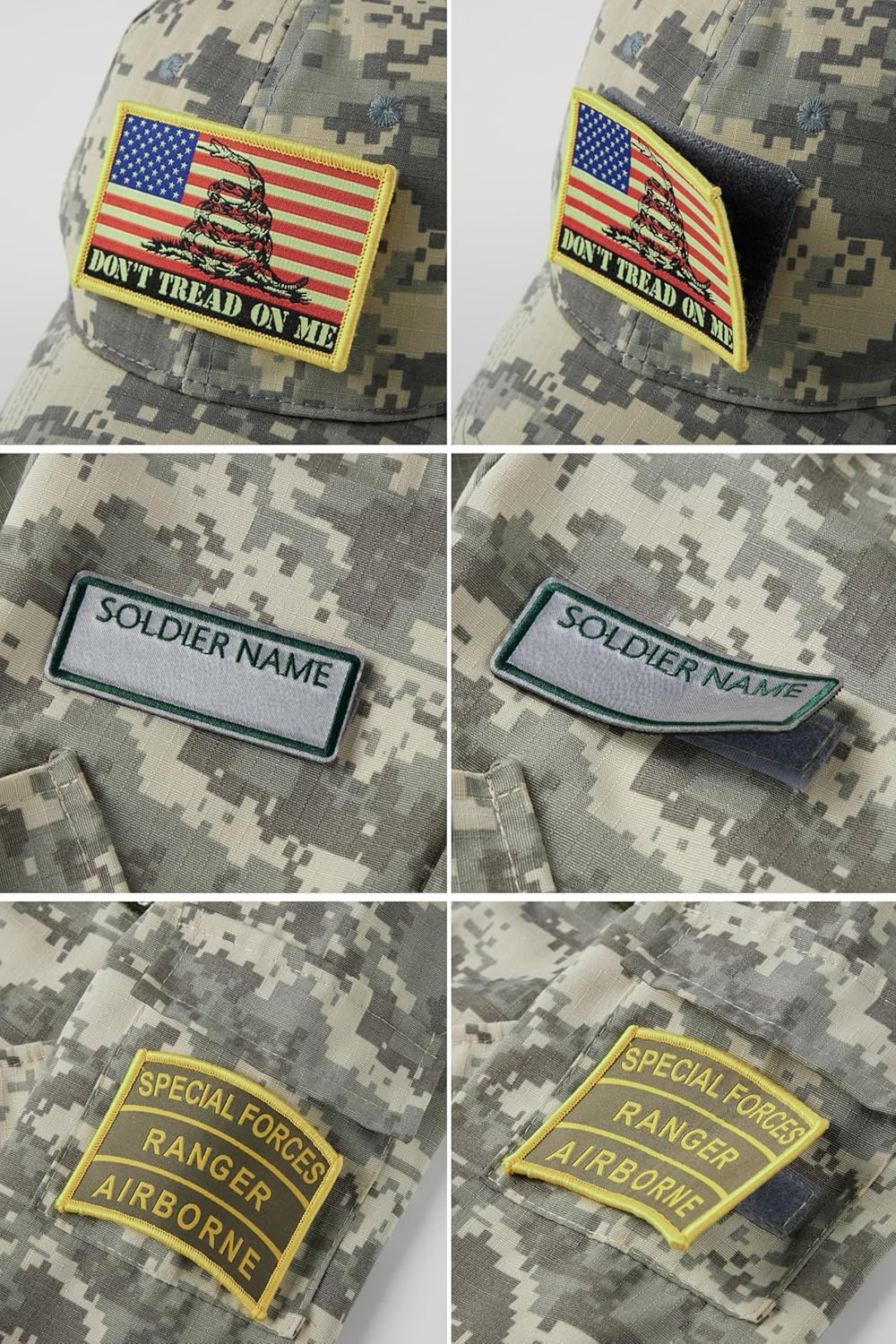 Army Costume for Boys,Kids Military Soldier Costume,Army Outfit for Boys,Halloween Kids Camouflage Uniform - Image 4