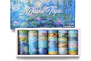 Washi Tape Set for Creative Wall Decor