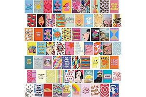 70-Piece Indie Room Decor Aesthetic Tiktok Kit