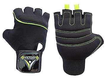 Victory Neo - 05 Skin Fit Gym & Fitness Glove (Green)