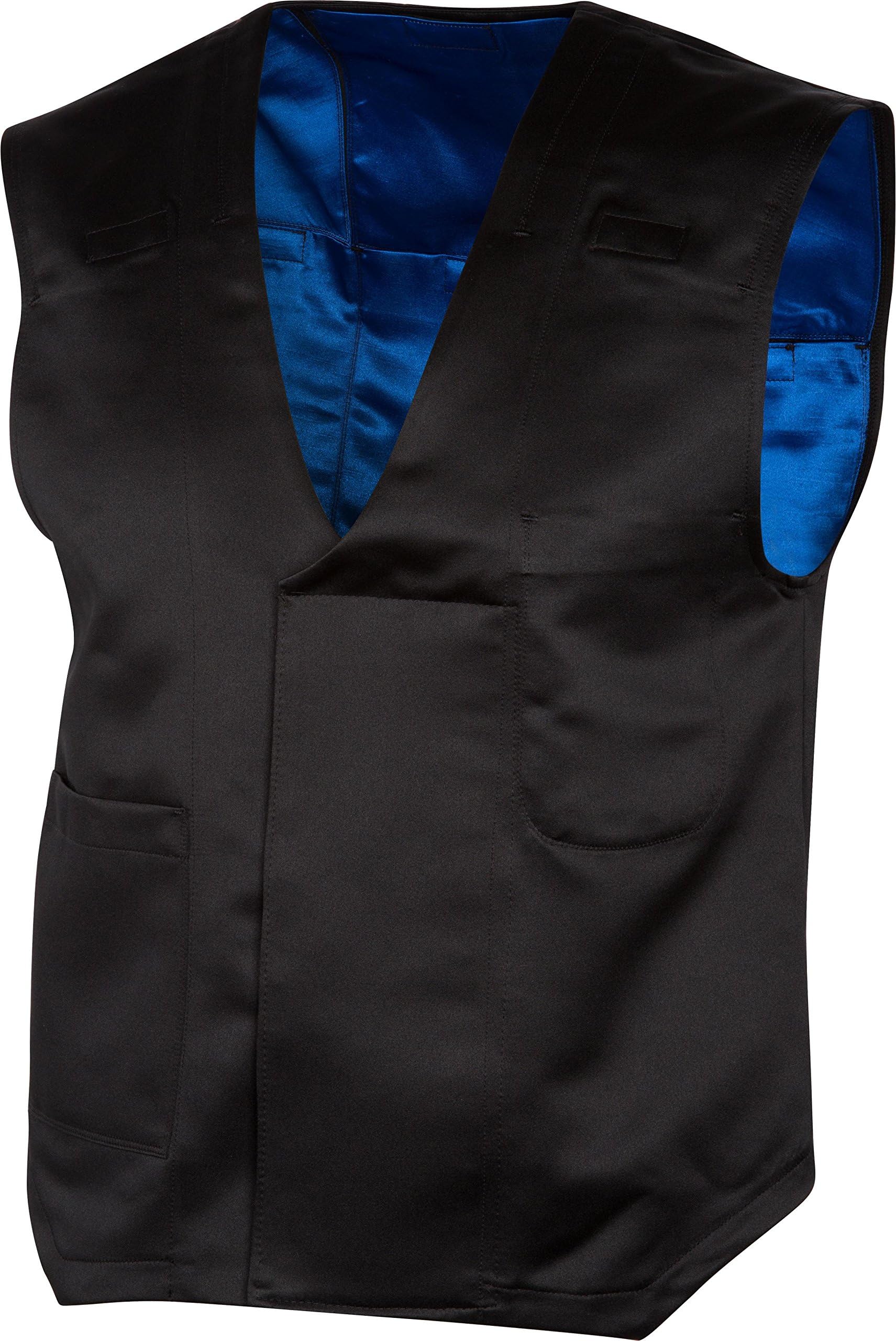 The Cold Shoulder - Black Vest - Mens Size 38 inch Chest