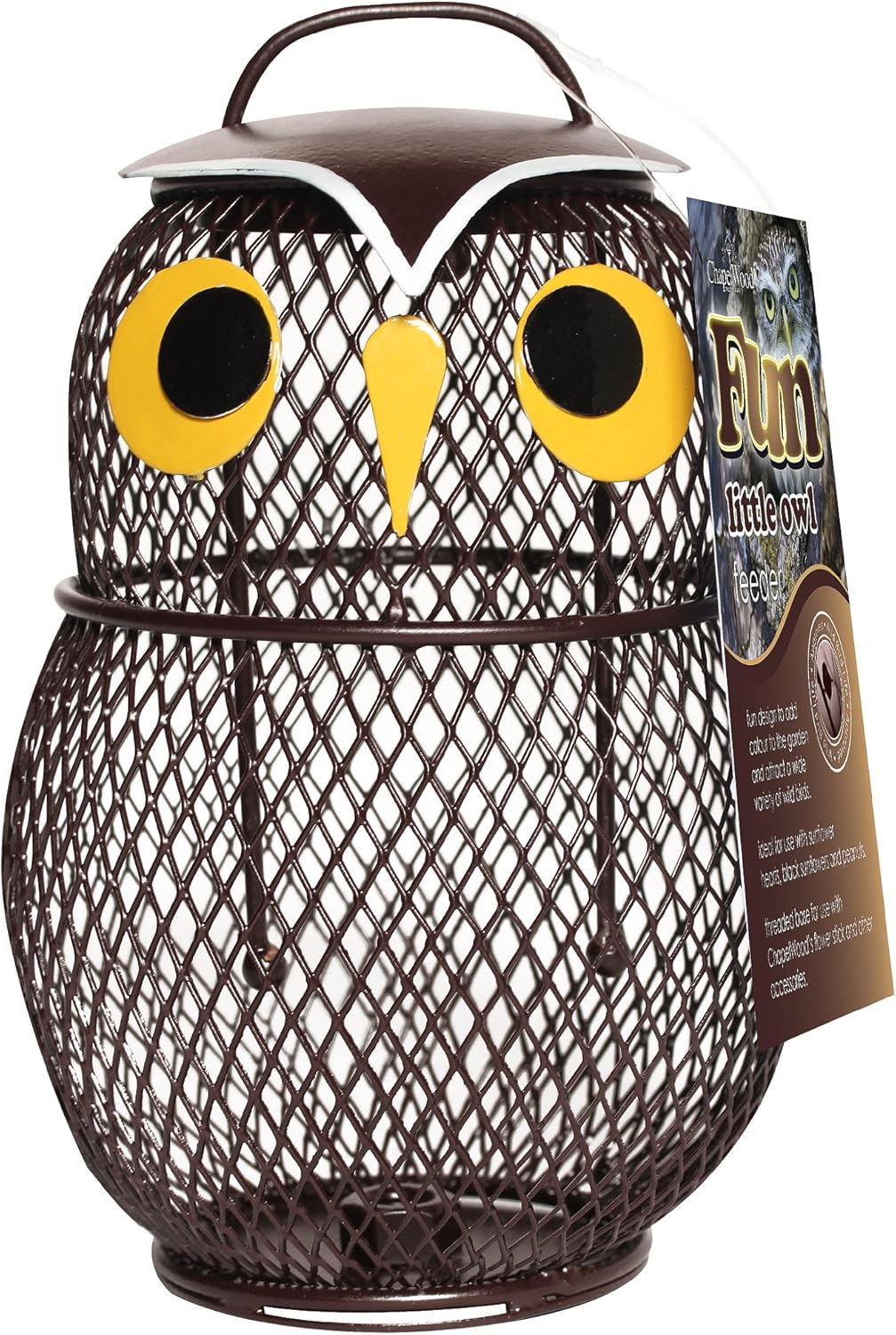 ChapelWood Little Owl Fun Bird Feeder Amazon.co.uk Garden