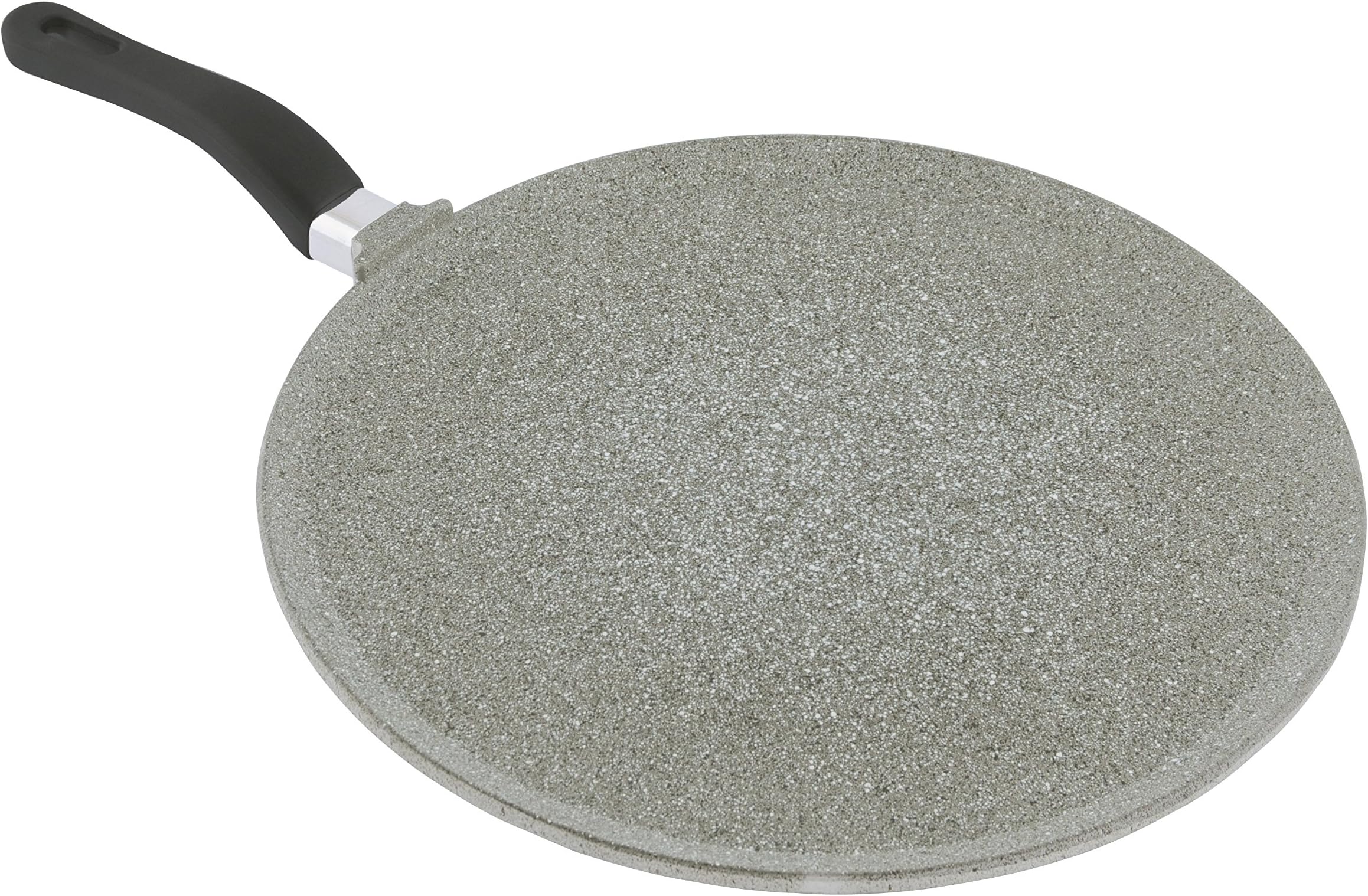 Mopita 28cm/11" Non-Stick Cast Aluminum Crepe Pan, Medium, Grey