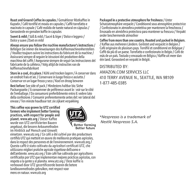 In summary, the Solimo lungo capsules are an excellent choice for those seeking a premium coffee experience without breaking the bank. With their compatibility and exquisite taste, these capsules are the perfect addition to any original coffee brewer setup. Description by ChatGPT.