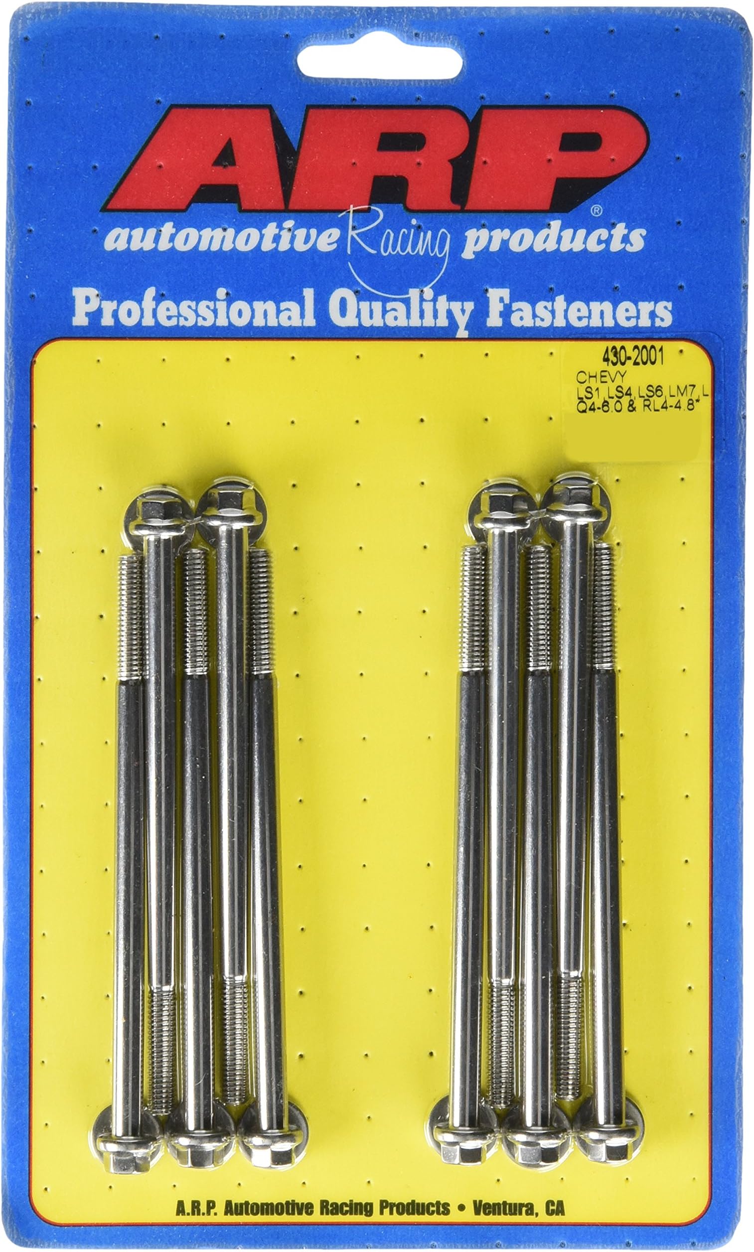 Ls Starter Bolts ARP 430-3512 - Long Style Polished Stainless For LS1 4.8 5.3 6.0 6.2 ARP Starter Bolts - Foto 2