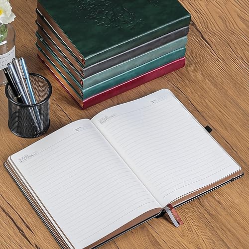 Miniatura 4 de ZXHQ Cuadernos A5 de 360 páginas rayadas con bolígrafo, diarios para mujeres y hombres, cuaderno de escritura, diseño de árbol de la vida, borde