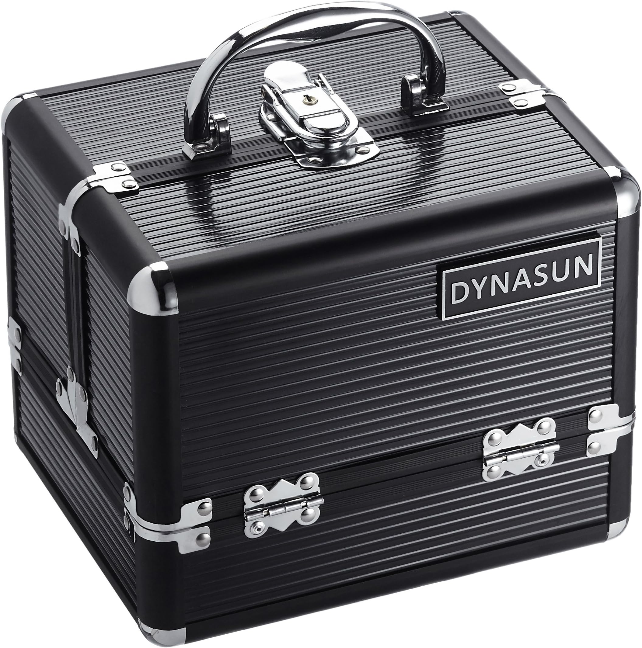 DynaSun Beauty Case, Black, Size 5-22 Centimeters