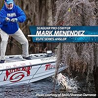 Vista 3 de Seaguar AbrazX Sedal de pesca de agua dulce resistente a la abrasión de fluorocarbono para muelles, rocas, maleza y troncos - Varias tallas