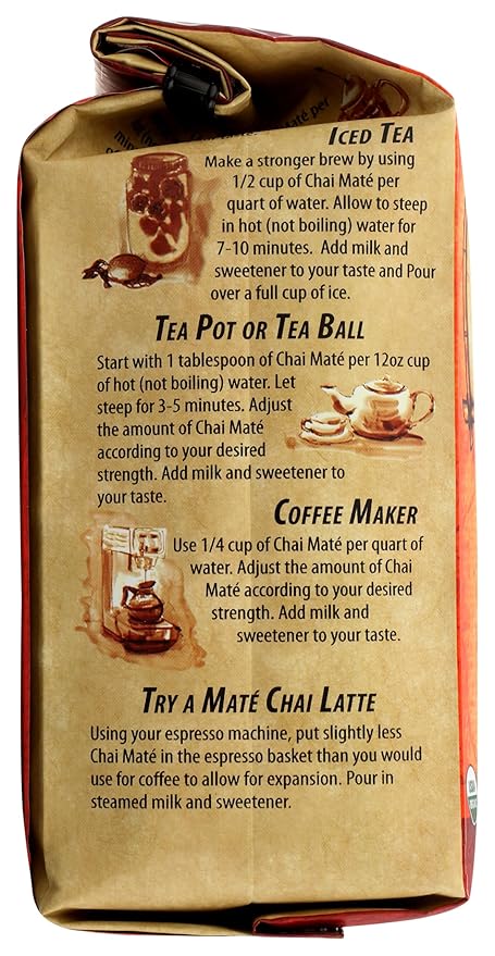 Té Yerba Orgánico Chai Suelto 340g miniatura 4