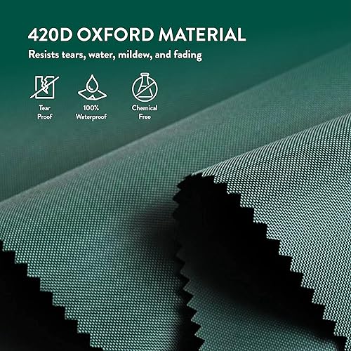 Vista 13 de Paquete de 2 bolsas de almacenamiento para corona, 61 cm - Coronas artificiales, asas duraderas, doble cremallera y ranura para tarjetas, contenedor