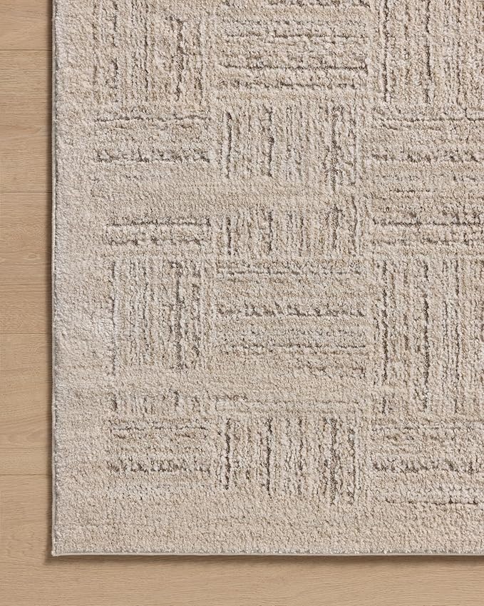 Alfombra Loloi Amber Lewis Monty MOT-01 Marfil Taupe 7'10" x 10' miniatura 7