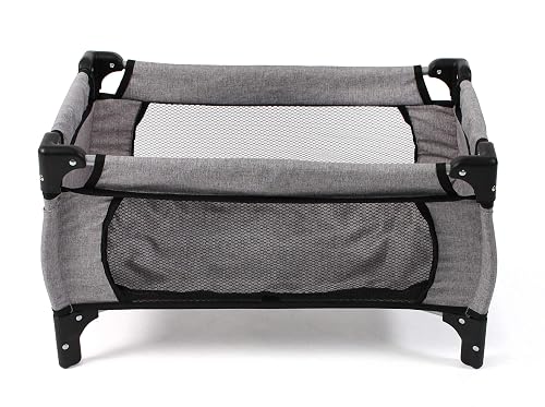 Bayer Chic 2000 653 19 - Cuna de Viaje Deluxe para muñecas de hasta 50 cm, Cama para muñecas, Muebles…