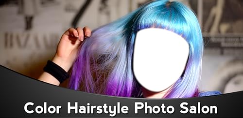Salão de fotos de estilo de cabelo de cor