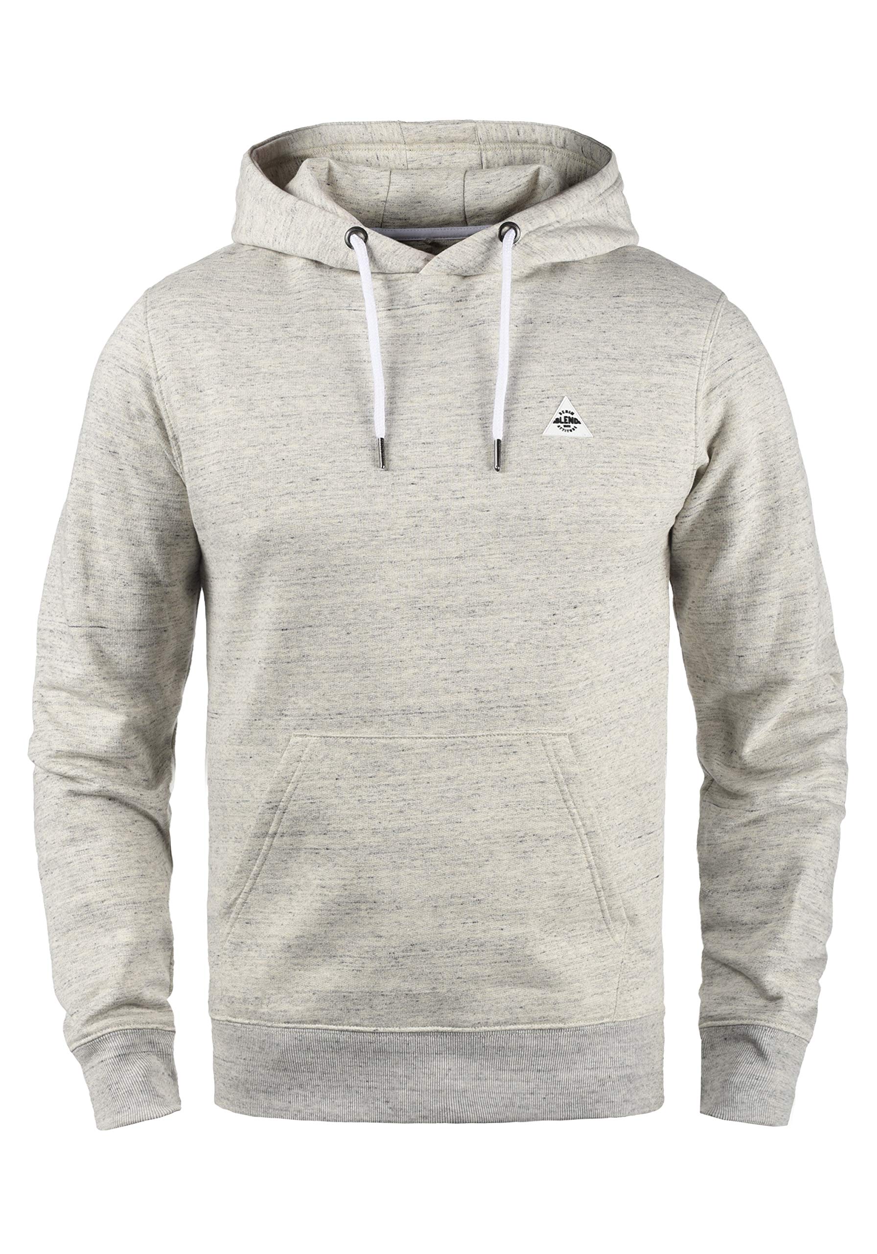 Blend BHHenner Herren Kapuzenpullover Hoodie Pullover mit Kapuze Kordel Kängurutasche Baumwollmischung Regular fit
