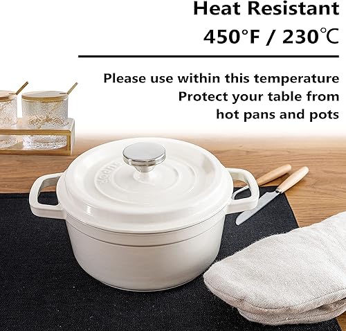 Miniatura 4 de Home Brilliant - Manteles individuales de lino