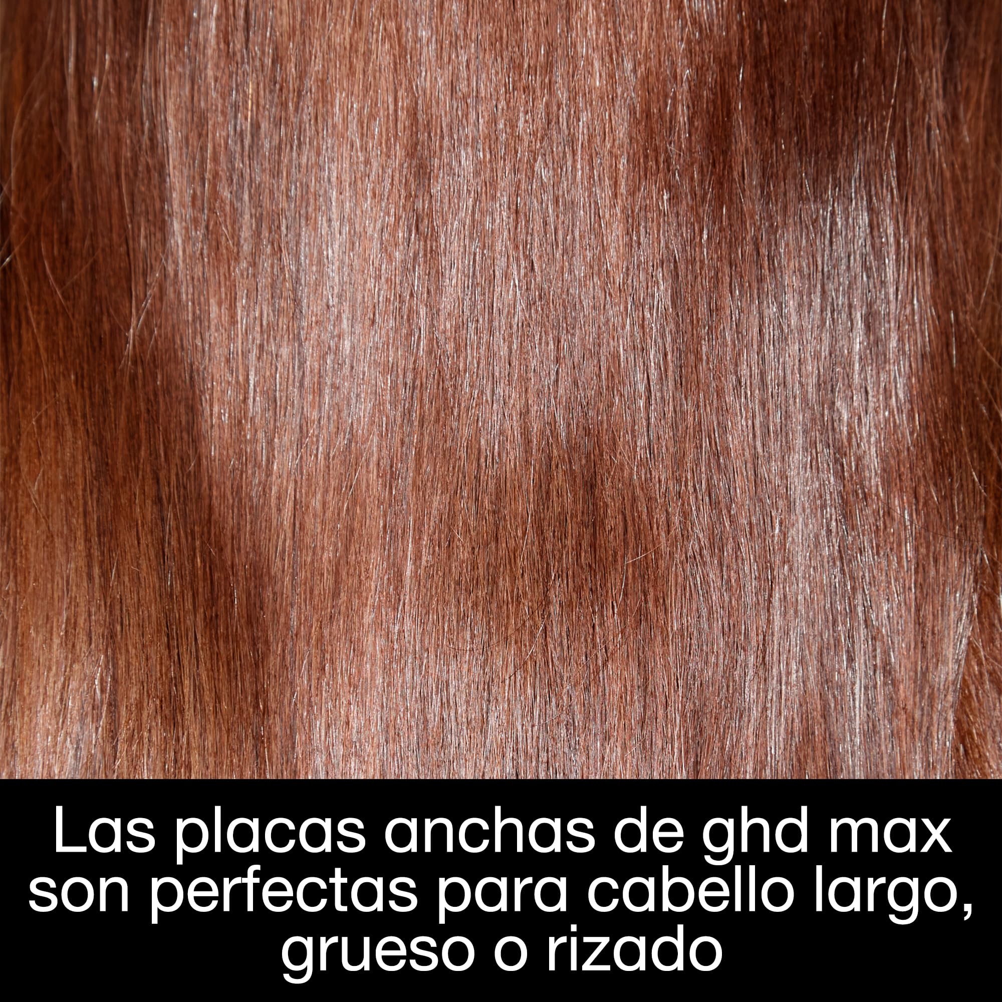 ghd Max Plancha de Pelo Profesional Placas Anchas para Cabello Largo Grueso Rizado Enchufe Europeo