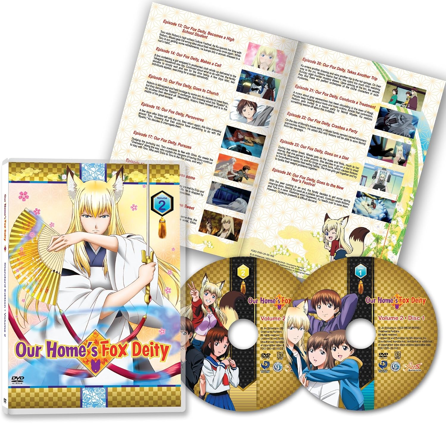 Our Home's Fox Deity Volume 2 Standard Edition Movies &