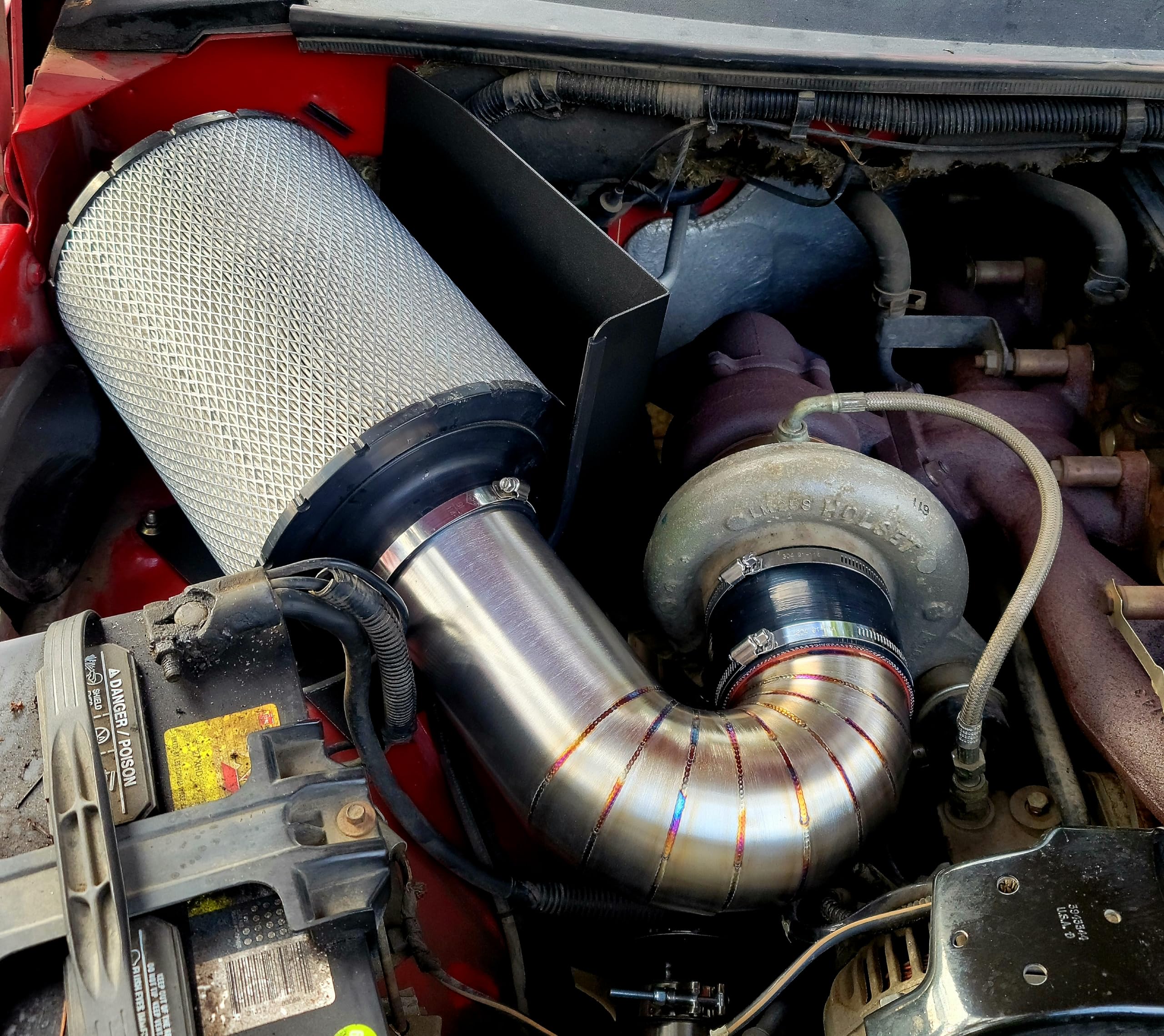 02 Tdi Cold Start Valve 12/24 Valve Diesel Intake Kit Cold Air Intake