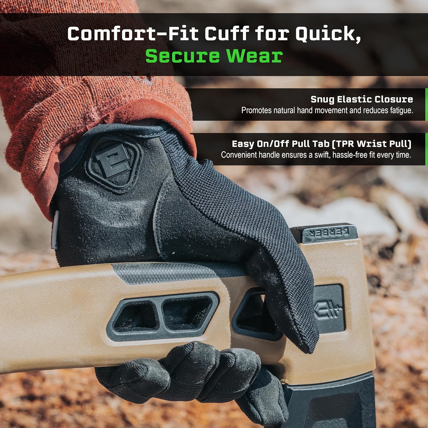 APEX 1.0 High Dexterity Gloves for Multi Sport, Hunting, Shooting, Outdoor Protection, Tactical, Full Finger, Snug Secure Fit, Breathable Design - Image 3