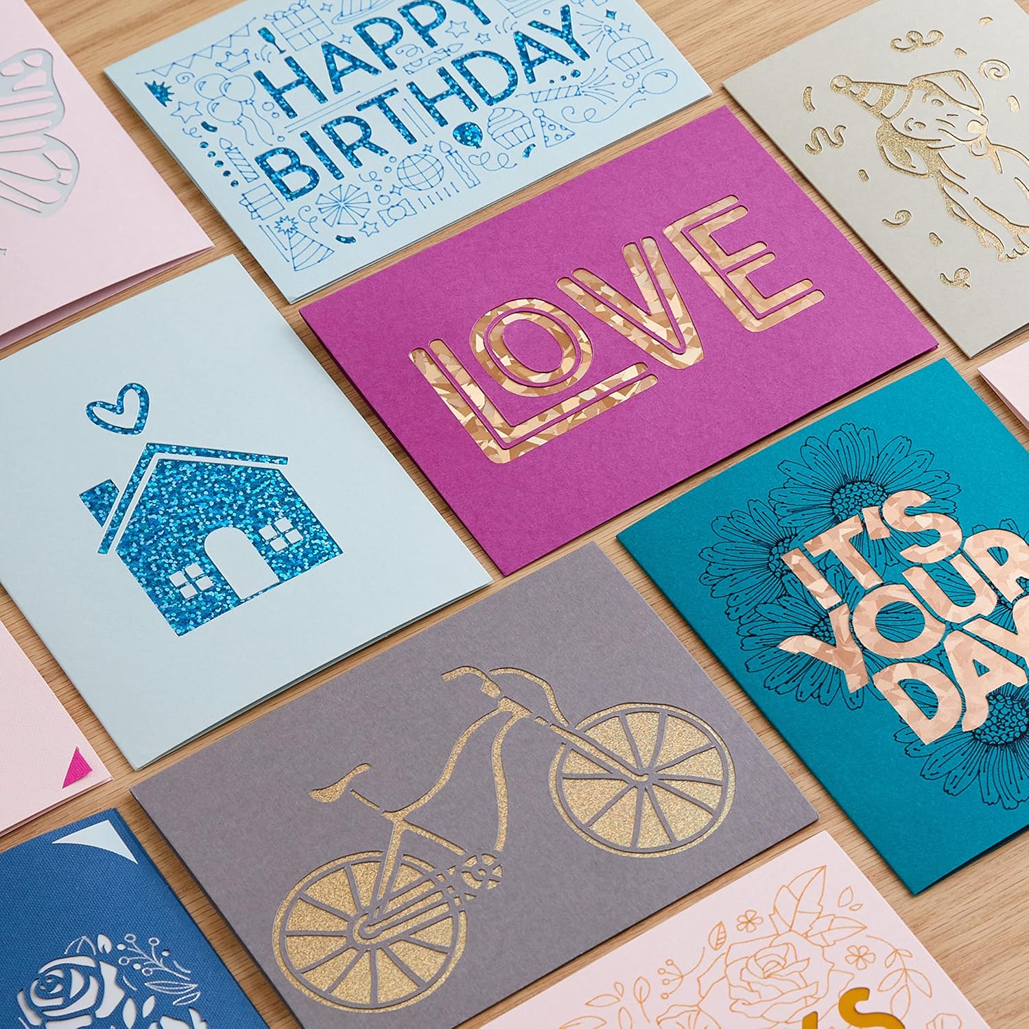 Buy Cricut Cutaway Cards R10, Intricately Design Birthday Cards, Thank