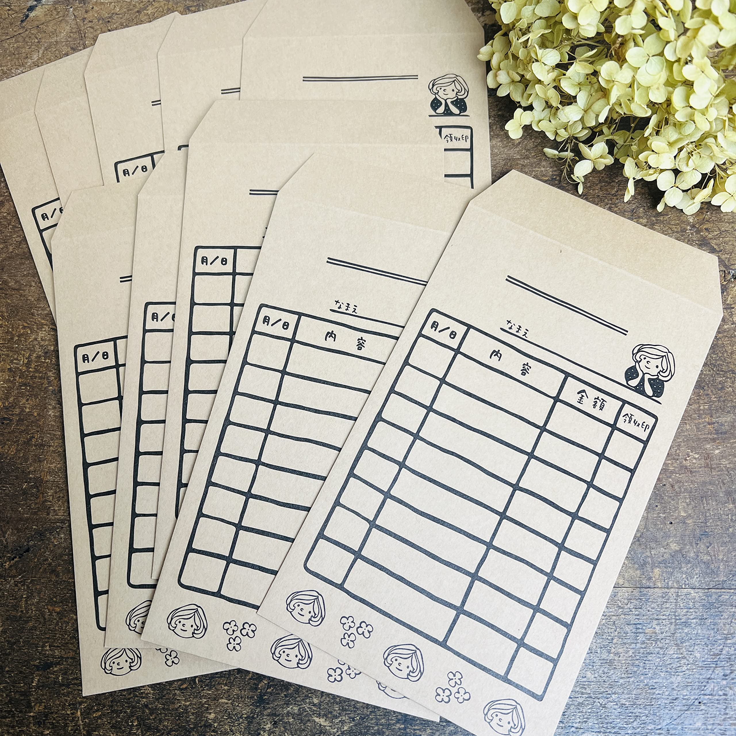 マロンさん専用ページ Amazon | 【10枚入りでお得になりました！】マロンちゃんの集金