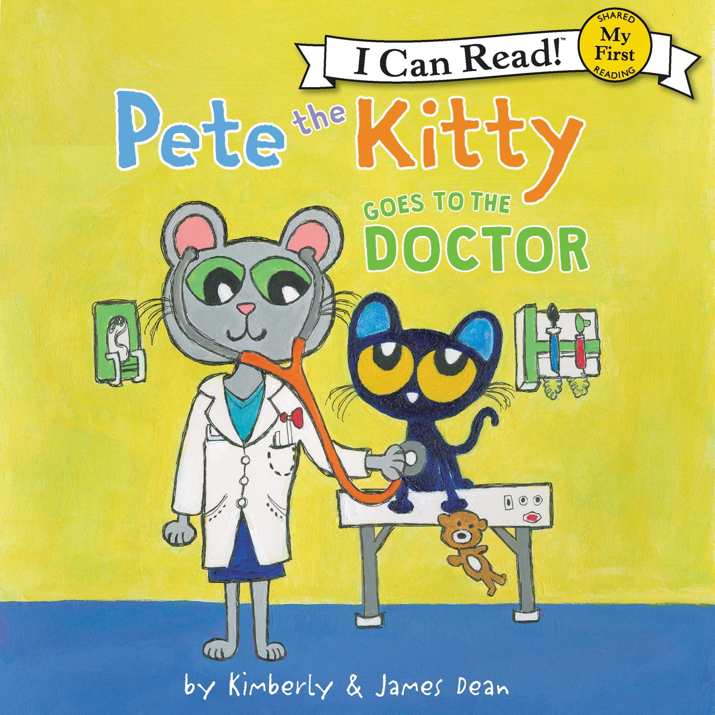 Cover art for Pete the Kitty Goes to the Doctor
