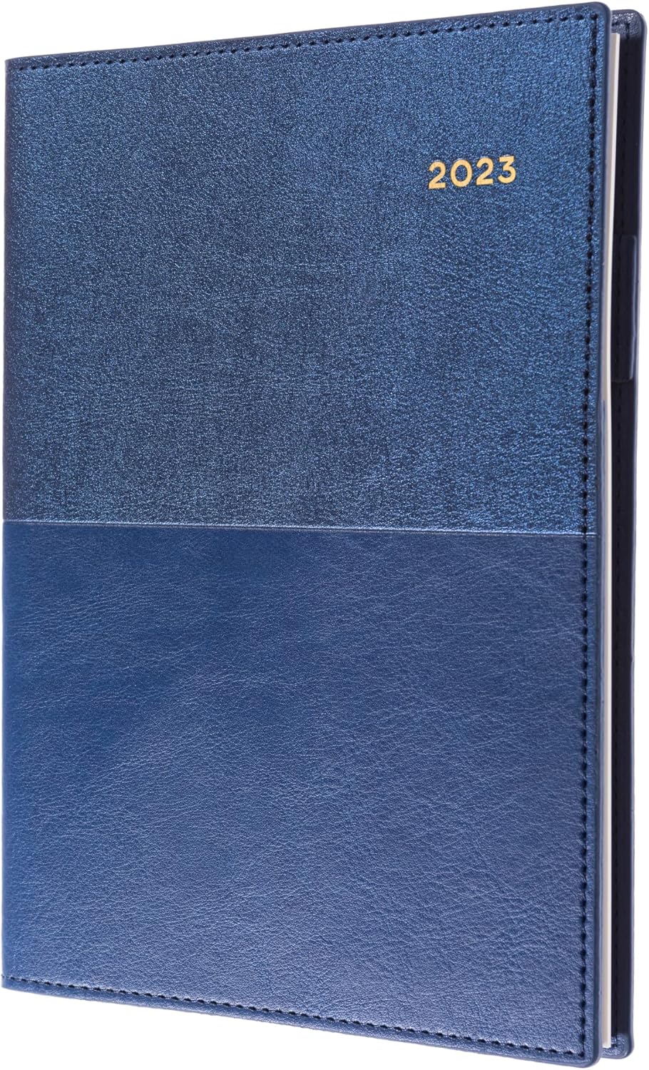 Collins Valour Pocket Week to View 2023 Diary - Blue (VAL2SP3.59-23) - Complete Planner, Agenda and Journal
