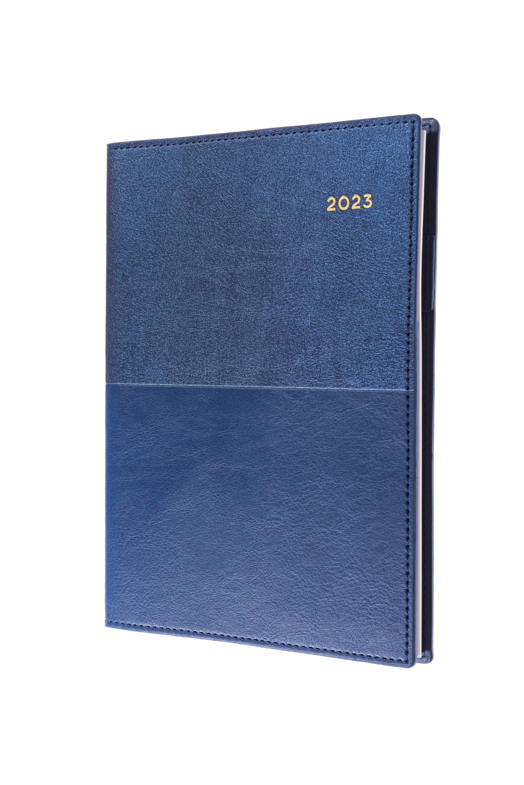 Collins Valour Pocket Week to View 2023 Diary - Blue (VAL2SP3.59-23) - Complete Planner, Agenda and Journal