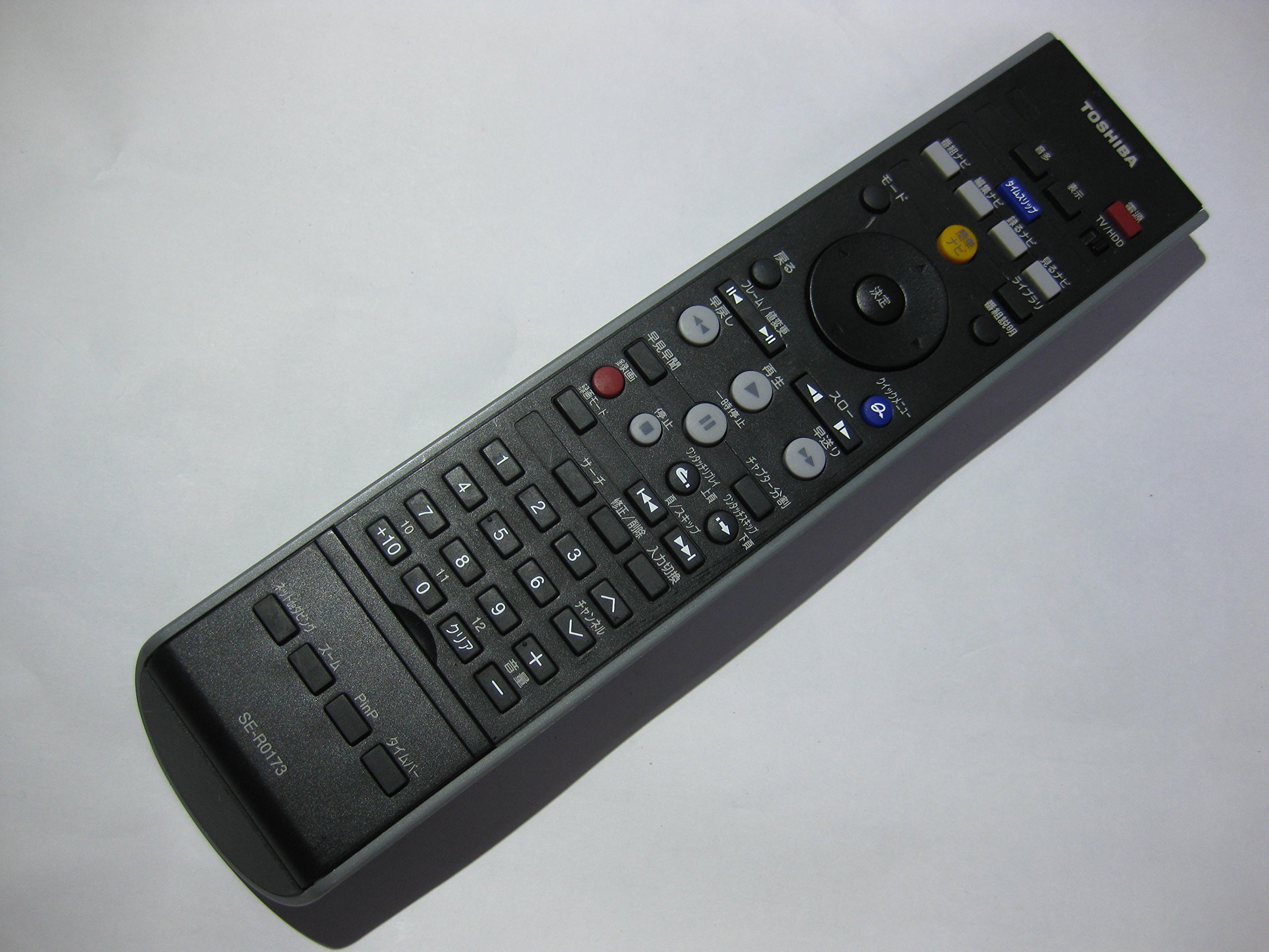 【中古】「非常に良い」東芝 HDDリモコン SE-R0173 楽天市場】SE-R0173 東芝 HDDレコーダー リモコン 【中古】 【動作確認