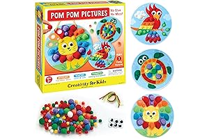 Creativity for Kids Pom Pom Pictures: Animals