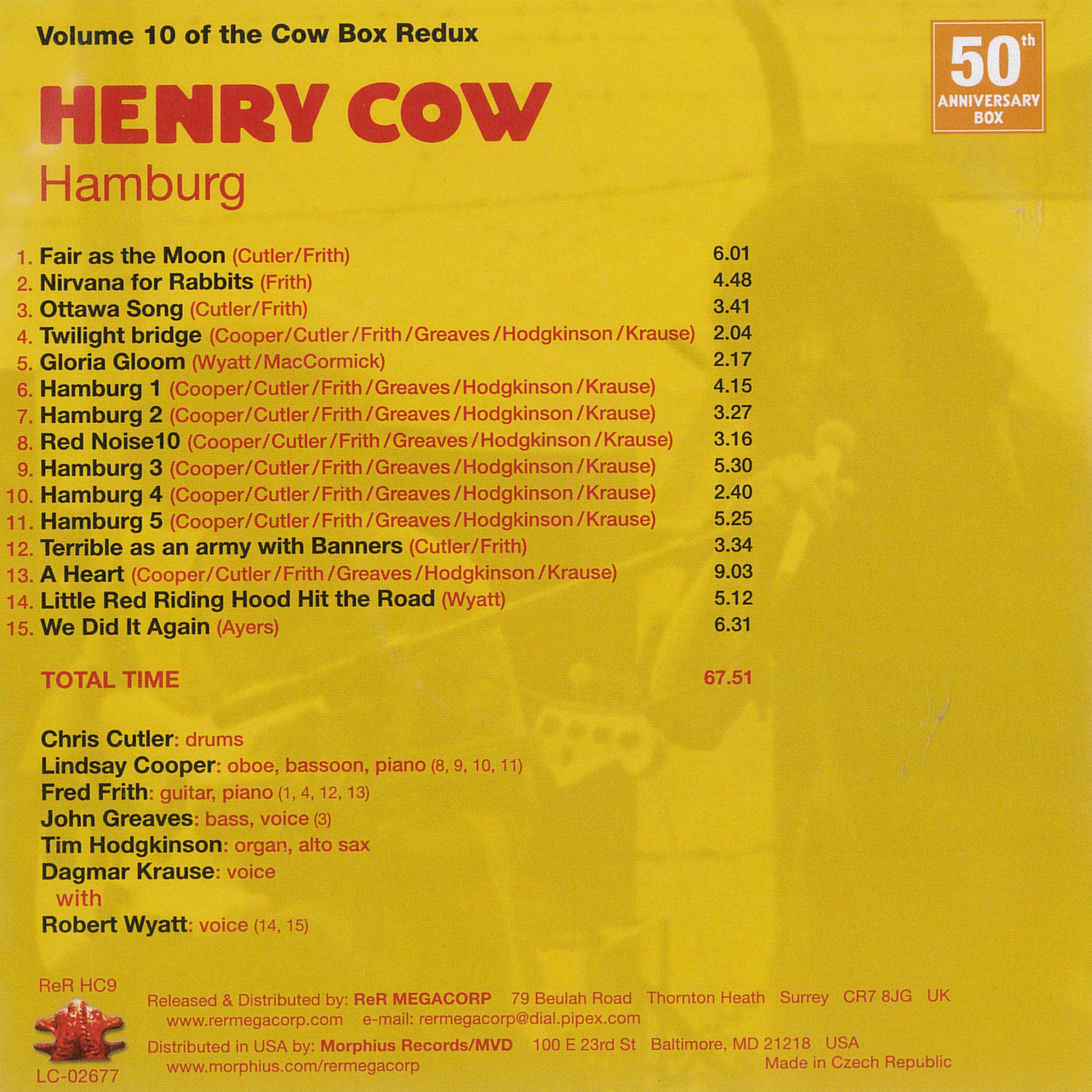 Henry Cow Box Redux: The Complete Henry Cow