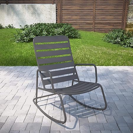 Novogratz Poolside Collection Roberta Outdoor Rocking Chair Overstock 26280272