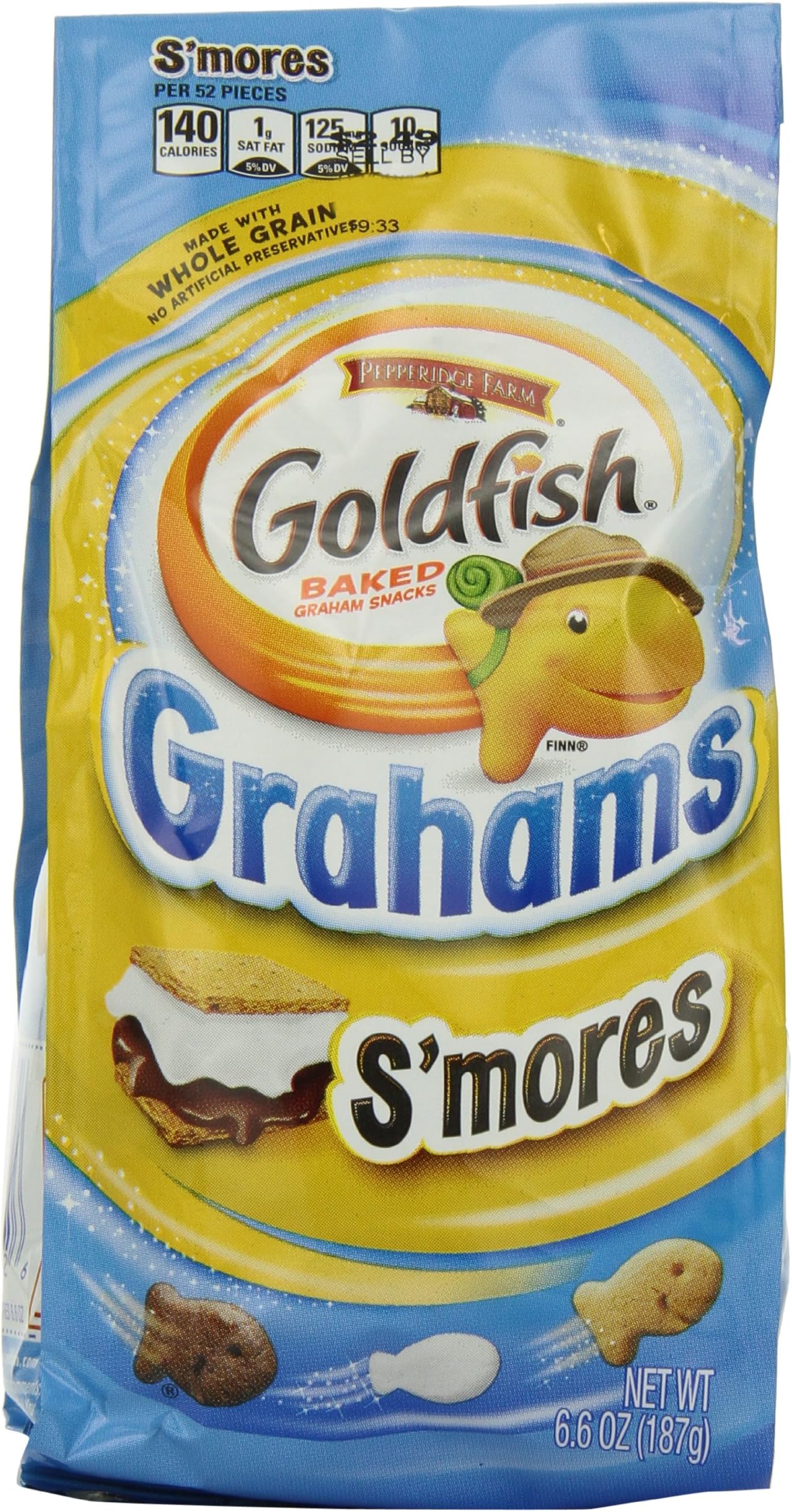 Amazon.com: Pepperidge Farm Goldfish Grahams, S'Mores Adventure, 6.6 ...