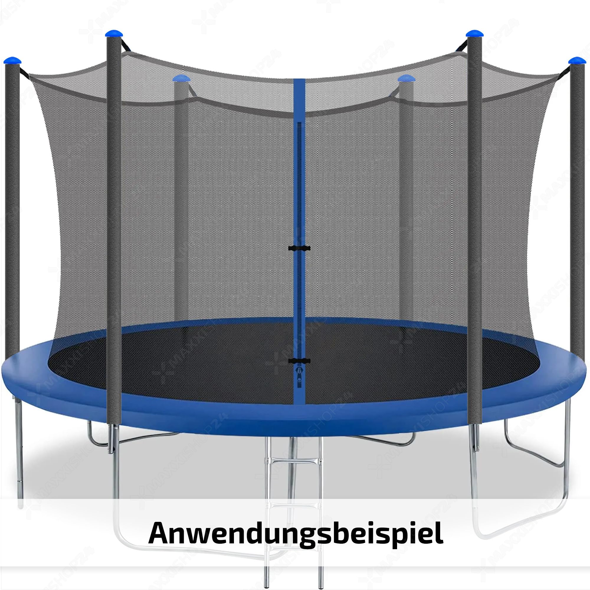 AWM Trampolin Schaumstoff 100 cm Schaumstoffrohre Schaumstoffpolster Stangenschutz Made in EU