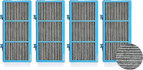 Miniatura 1 de Nispira Filtro de carbón activado True HEPA + infundido compatible con el purificador de aire Holmes AER1 HAPF30AT elimina el humo, 1.2 x 10 x 4.6