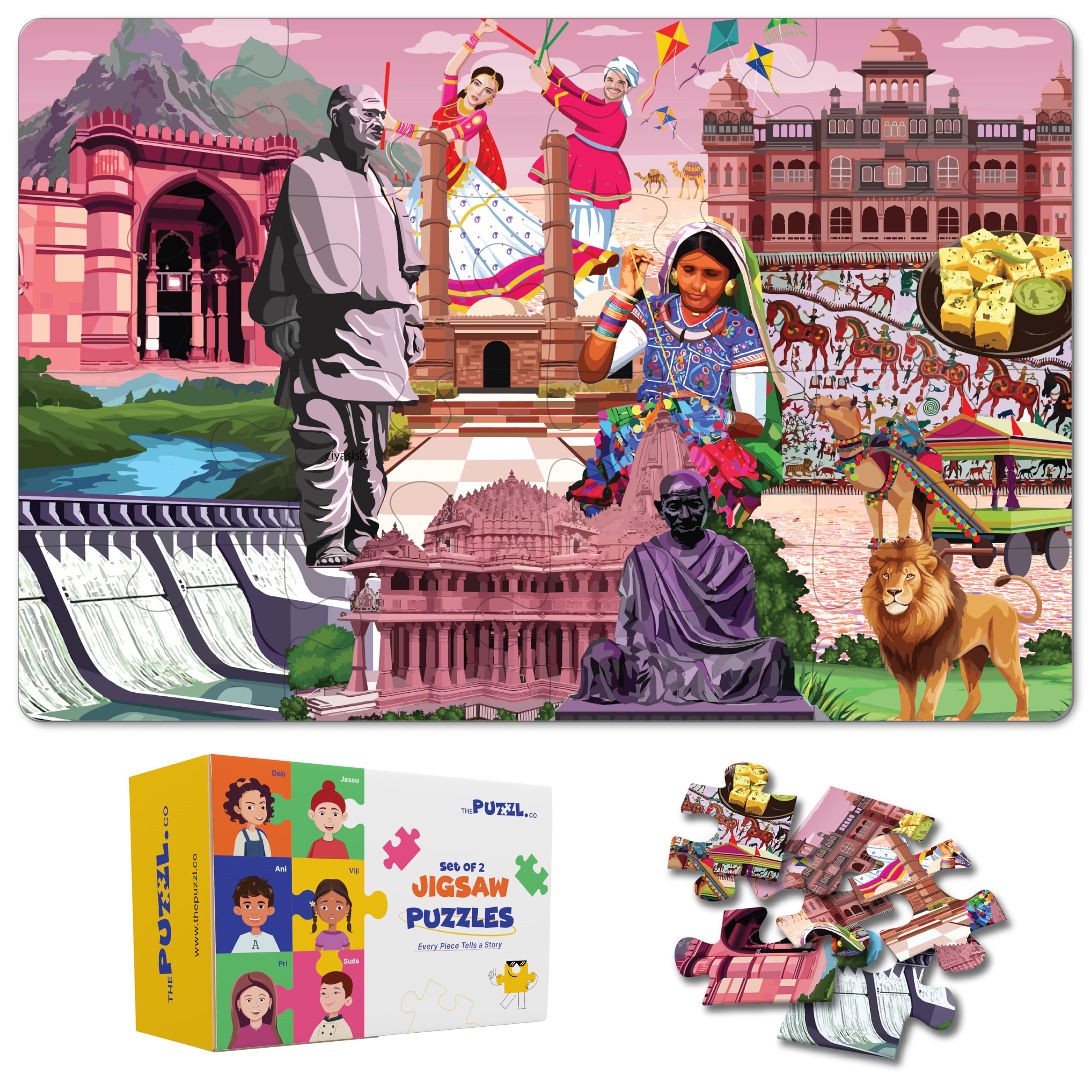 India Map Puzzle for Kids - Educational & Fun! -16