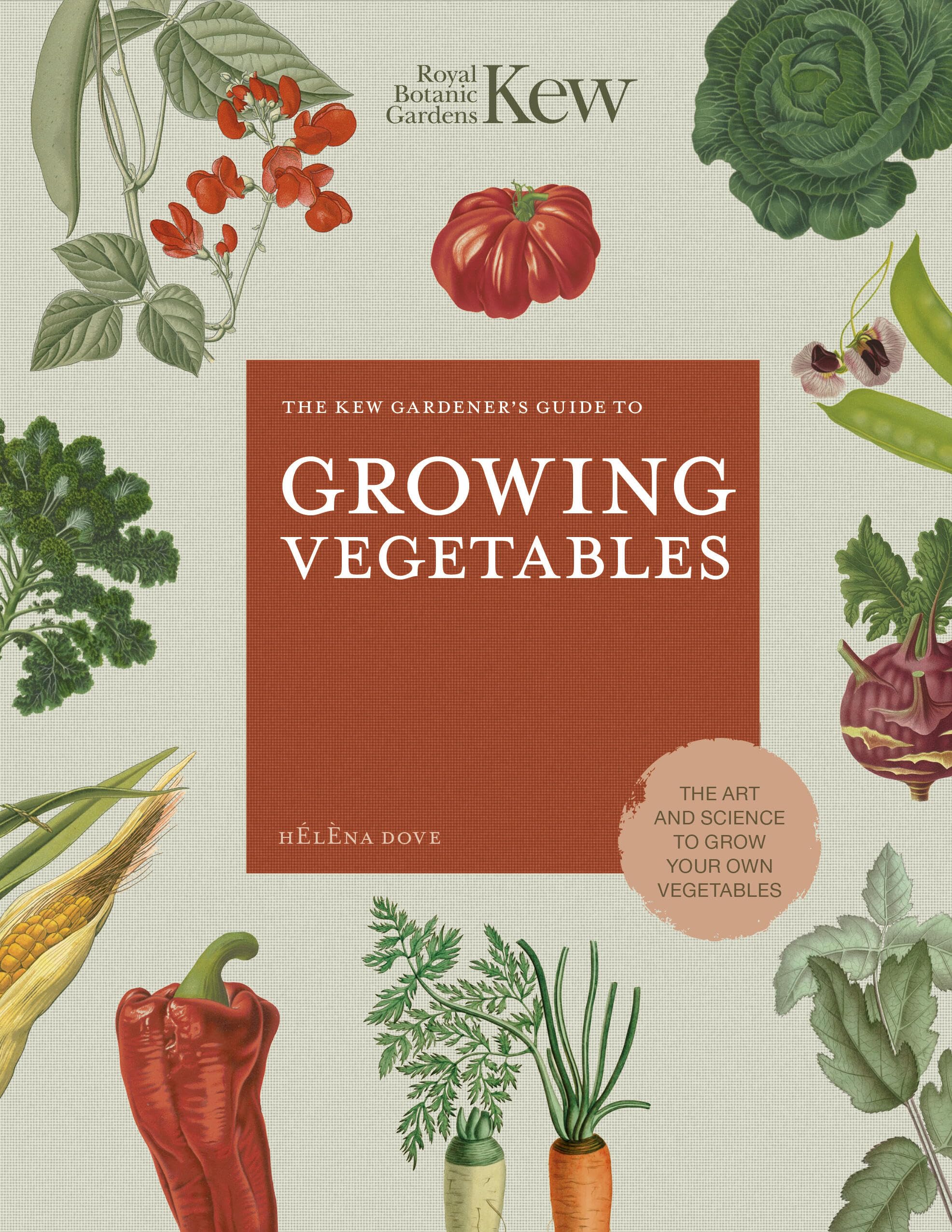 Frances Lincoln The Kew Gardener's Guide to Growing Vegetables: The Art and Science to Grow Your Own Vegetables Hardcover – Big Book, 3 March 2020