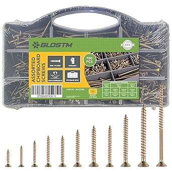 Set Di 240 Viti Per Legno In Due Scatole (assortimento Misto) - Wood