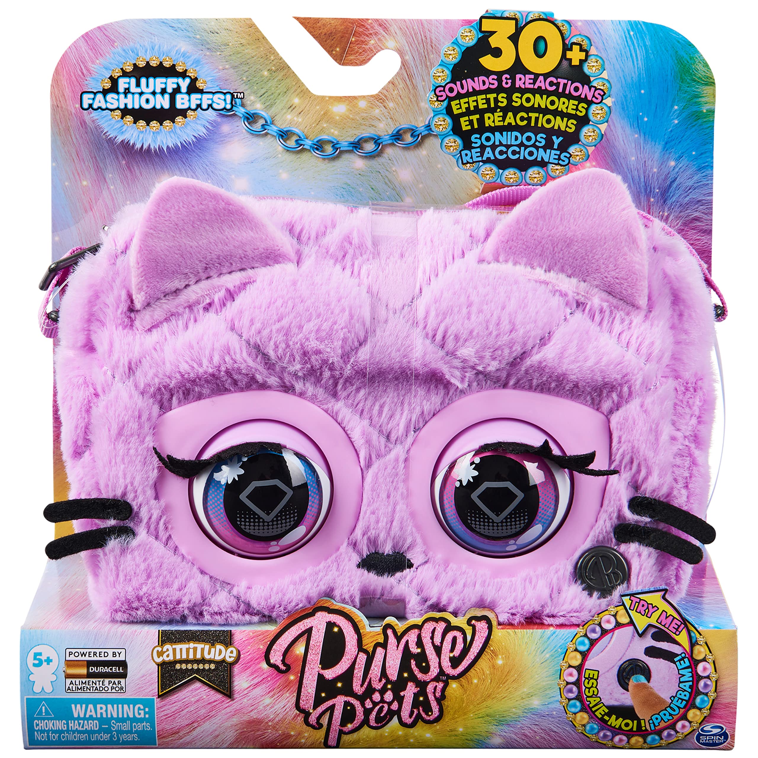 Purse Pets - Disney Minnie Mouse - Interactieve Tas & Knuffel met meer dan 30 geluiden en lichteffecten
