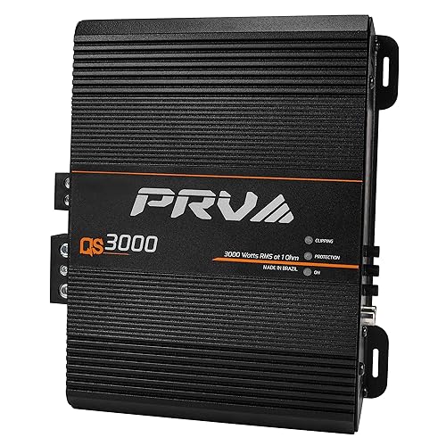 PRV Audio QS3000 1 Ohm 3000 Watt Amp Car Audio